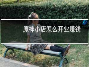 原神小店怎么开业赚钱