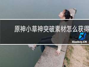 原神小草神突破素材怎么获得