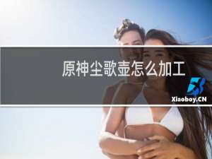 原神尘歌壶怎么加工