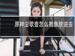 原神尘歌壶怎么把鱼放进去