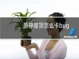 原神屋顶怎么卡bug