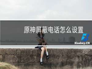 原神屏蔽电话怎么设置
