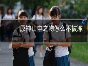 原神山中之物怎么不被冻