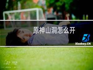 原神山洞怎么开