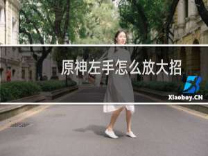 原神左手怎么放大招