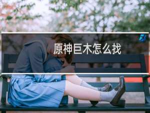 原神巨木怎么找