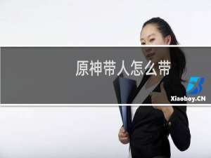 原神带人怎么带