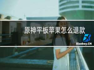 原神平板苹果怎么退款