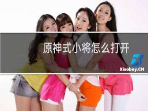 原神式小将怎么打开