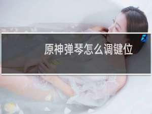 原神弹琴怎么调键位