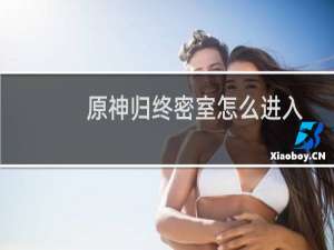 原神归终密室怎么进入