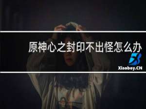 原神心之封印不出怪怎么办