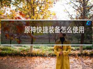 原神快捷装备怎么使用