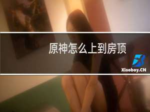 原神怎么上到房顶
