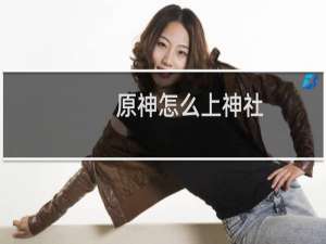 原神怎么上神社