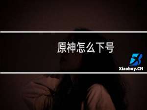 原神怎么下号