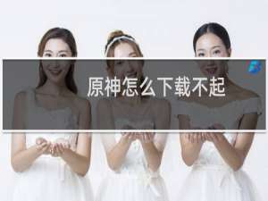 原神怎么下载不起