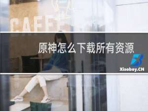 原神怎么下载所有资源