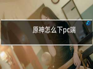 原神怎么下pc端