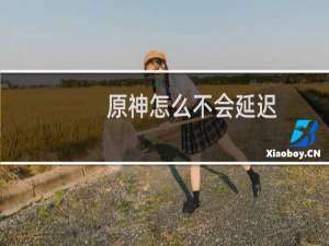 原神怎么不会延迟