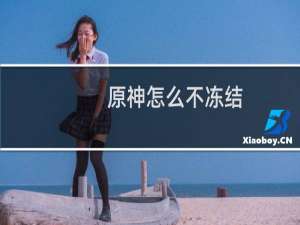 原神怎么不冻结