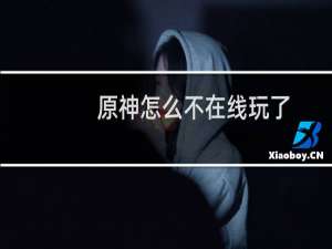原神怎么不在线玩了