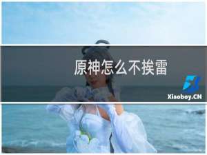 原神怎么不挨雷