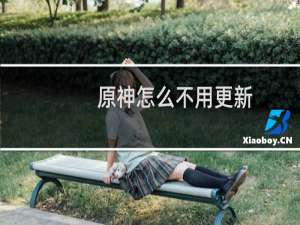 原神怎么不用更新