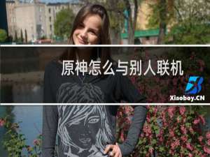 原神怎么与别人联机