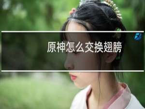原神怎么交换翅膀