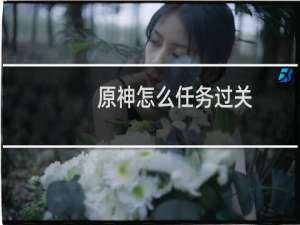 原神怎么任务过关