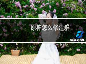 原神怎么修建群