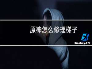 原神怎么修理梯子