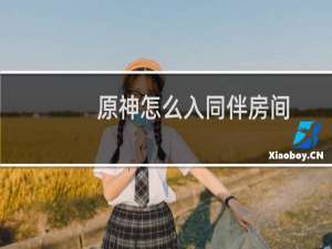 原神怎么入同伴房间