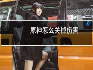 原神怎么关掉伤害