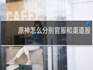 原神怎么分别官服和渠道股