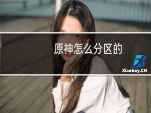 原神怎么分区的