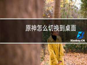 原神怎么切换到桌面