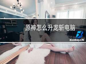 原神怎么升龙斩电脑