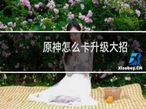 原神怎么卡升级大招