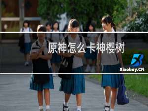 原神怎么卡神樱树