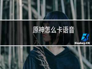 原神怎么卡语音