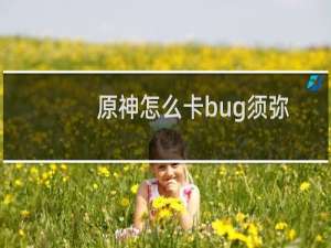 原神怎么卡bug须弥