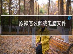 原神怎么卸载电脑文件