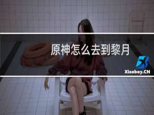 原神怎么去到黎月