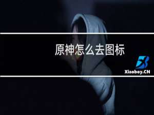 原神怎么去图标