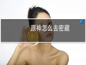 原神怎么去密藏