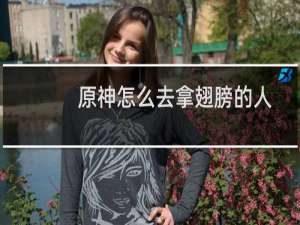 原神怎么去拿翅膀的人