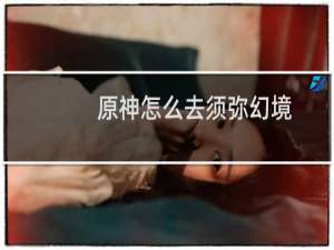 原神怎么去须弥幻境