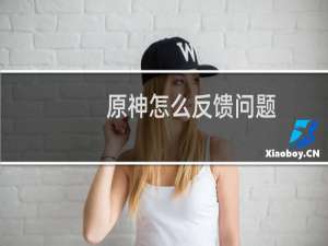 原神怎么反馈问题